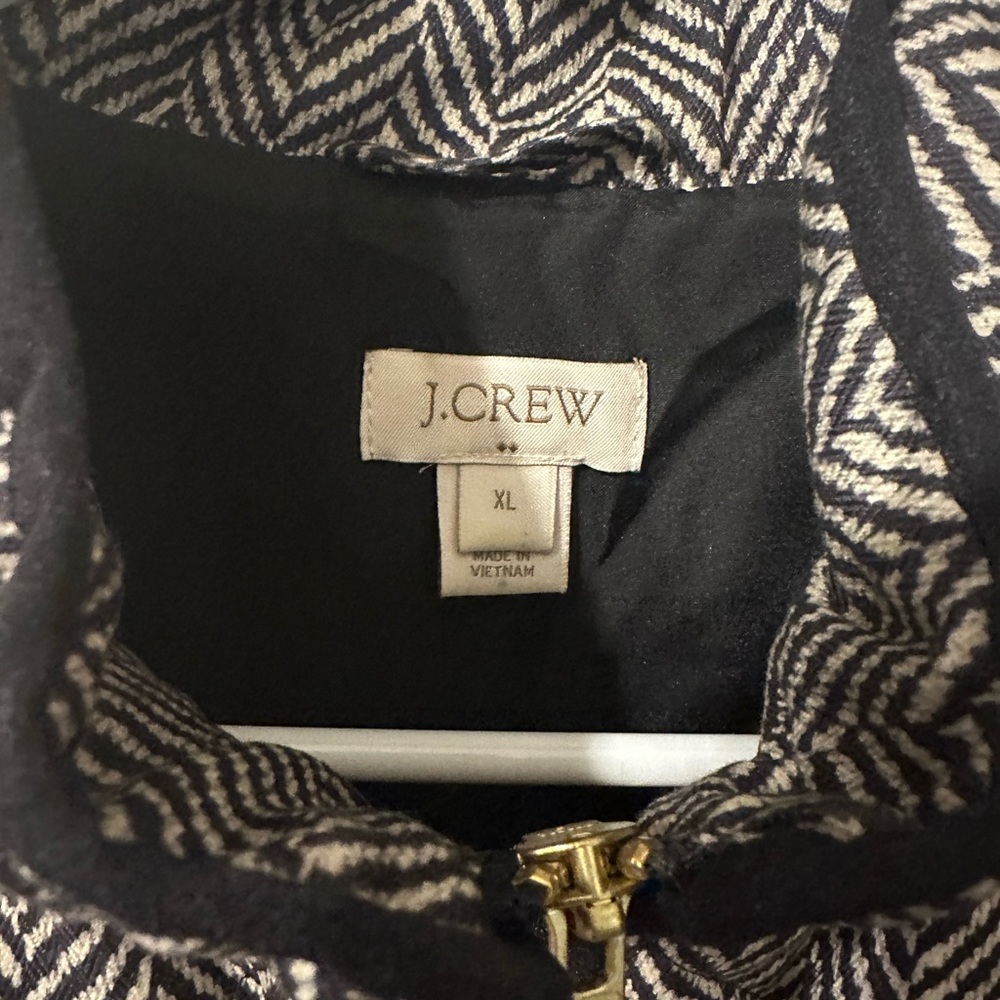 J. Crew Herringbone Vest View 2